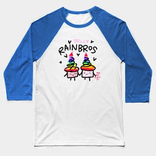 Jolly rainbrows Baseball T-Shirt